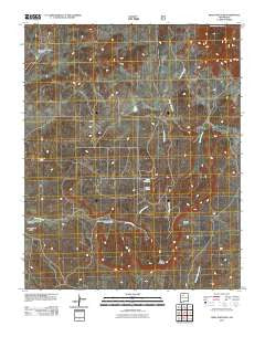 Mesa Portales New Mexico Historical topographic map, 1:24000 scale, 7.5 X 7.5 Minute, Year 2011