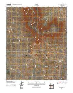 Mesa Redonda New Mexico Historical topographic map, 1:24000 scale, 7.5 X 7.5 Minute, Year 2010