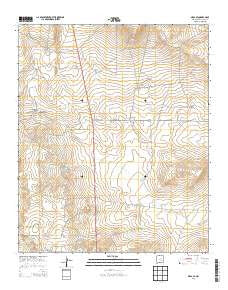 Mesa SE New Mexico Historical topographic map, 1:24000 scale, 7.5 X 7.5 Minute, Year 2013