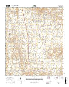 Mesa SE New Mexico Current topographic map, 1:24000 scale, 7.5 X 7.5 Minute, Year 2017