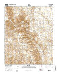 Mesa SW New Mexico Current topographic map, 1:24000 scale, 7.5 X 7.5 Minute, Year 2017