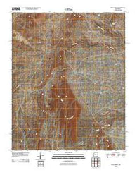 Mesa Sarca New Mexico Historical topographic map, 1:24000 scale, 7.5 X 7.5 Minute, Year 2010