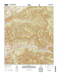 Mescalero New Mexico Current topographic map, 1:24000 scale, 7.5 X 7.5 Minute, Year 2013