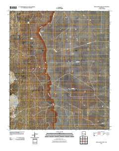 Mescalero Point New Mexico Historical topographic map, 1:24000 scale, 7.5 X 7.5 Minute, Year 2010