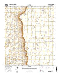 Mescalero Point New Mexico Current topographic map, 1:24000 scale, 7.5 X 7.5 Minute, Year 2017
