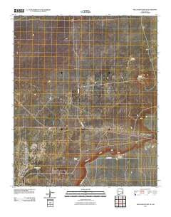 Mescalero Point NE New Mexico Historical topographic map, 1:24000 scale, 7.5 X 7.5 Minute, Year 2010