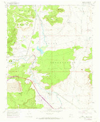 Mesita New Mexico Historical topographic map, 1:24000 scale, 7.5 X 7.5 Minute, Year 1957