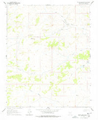 Mesita Americana New Mexico Historical topographic map, 1:24000 scale, 7.5 X 7.5 Minute, Year 1961