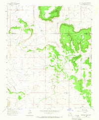 Mesita Del Gato New Mexico Historical topographic map, 1:24000 scale, 7.5 X 7.5 Minute, Year 1963