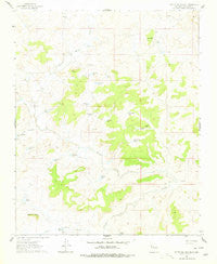 Mesita Del Gavilan New Mexico Historical topographic map, 1:24000 scale, 7.5 X 7.5 Minute, Year 1961