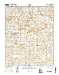 Mesita Americana New Mexico Historical topographic map, 1:24000 scale, 7.5 X 7.5 Minute, Year 2013