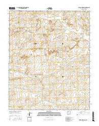 Mesita Americana New Mexico Current topographic map, 1:24000 scale, 7.5 X 7.5 Minute, Year 2017