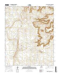 Mesita De Guadalupe New Mexico Current topographic map, 1:24000 scale, 7.5 X 7.5 Minute, Year 2017