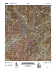 Mesita De Yeso New Mexico Historical topographic map, 1:24000 scale, 7.5 X 7.5 Minute, Year 2010