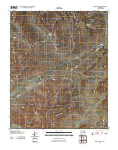 Mesita De Yeso New Mexico Historical topographic map, 1:24000 scale, 7.5 X 7.5 Minute, Year 2010