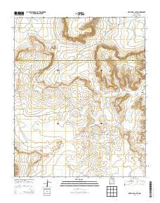 Mesita Del Gato New Mexico Historical topographic map, 1:24000 scale, 7.5 X 7.5 Minute, Year 2013