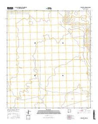 Mesquite Lake New Mexico Current topographic map, 1:24000 scale, 7.5 X 7.5 Minute, Year 2017