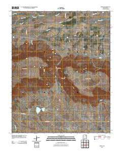 Miami New Mexico Historical topographic map, 1:24000 scale, 7.5 X 7.5 Minute, Year 2010