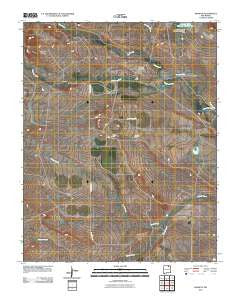 Miami NE New Mexico Historical topographic map, 1:24000 scale, 7.5 X 7.5 Minute, Year 2010