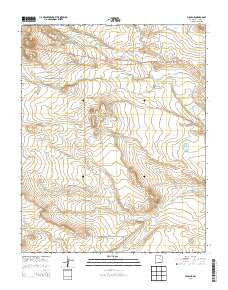 Miami NE New Mexico Historical topographic map, 1:24000 scale, 7.5 X 7.5 Minute, Year 2013