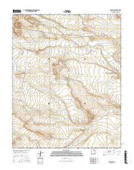 Miami NE New Mexico Current topographic map, 1:24000 scale, 7.5 X 7.5 Minute, Year 2017