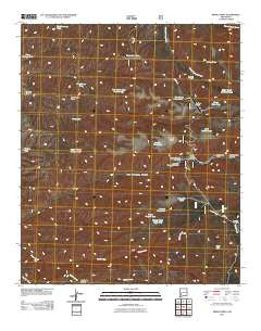 Middle Mesa New Mexico Historical topographic map, 1:24000 scale, 7.5 X 7.5 Minute, Year 2011