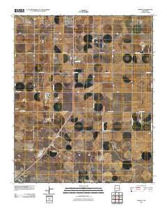 Midway New Mexico Historical topographic map, 1:24000 scale, 7.5 X 7.5 Minute, Year 2010