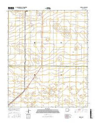 Midway New Mexico Current topographic map, 1:24000 scale, 7.5 X 7.5 Minute, Year 2017