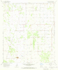 Midway Butte New Mexico Historical topographic map, 1:24000 scale, 7.5 X 7.5 Minute, Year 1965