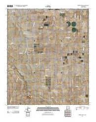 Midway Butte New Mexico Historical topographic map, 1:24000 scale, 7.5 X 7.5 Minute, Year 2010