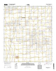 Midway Butte New Mexico Historical topographic map, 1:24000 scale, 7.5 X 7.5 Minute, Year 2013