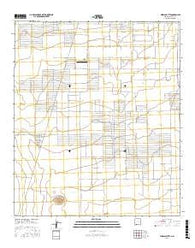 Midway Butte New Mexico Current topographic map, 1:24000 scale, 7.5 X 7.5 Minute, Year 2017