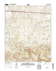Milagro New Mexico Historical topographic map, 1:24000 scale, 7.5 X 7.5 Minute, Year 2013