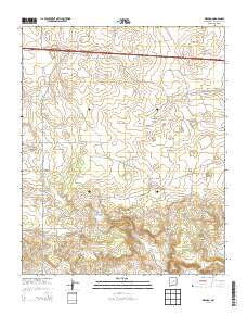 Milagro New Mexico Historical topographic map, 1:24000 scale, 7.5 X 7.5 Minute, Year 2013