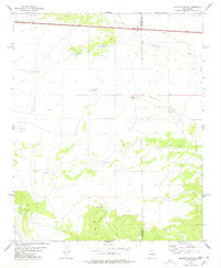 Milagro Spring New Mexico Historical topographic map, 1:24000 scale, 7.5 X 7.5 Minute, Year 1978