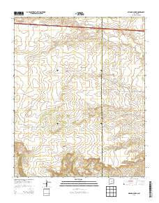 Milagro Spring New Mexico Historical topographic map, 1:24000 scale, 7.5 X 7.5 Minute, Year 2013