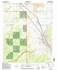 Milan New Mexico Historical topographic map, 1:24000 scale, 7.5 X 7.5 Minute, Year 1995