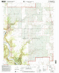 Mills West New Mexico Historical topographic map, 1:24000 scale, 7.5 X 7.5 Minute, Year 1998