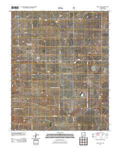 Mills East New Mexico Historical topographic map, 1:24000 scale, 7.5 X 7.5 Minute, Year 2011