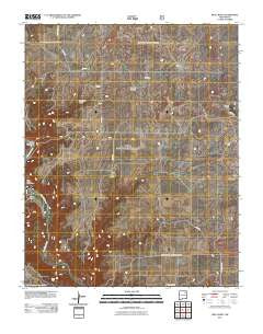 Mills West New Mexico Historical topographic map, 1:24000 scale, 7.5 X 7.5 Minute, Year 2011