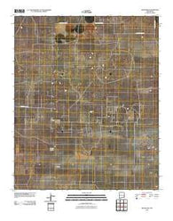 Milnesand New Mexico Historical topographic map, 1:24000 scale, 7.5 X 7.5 Minute, Year 2010