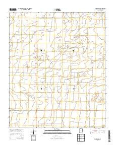 Milnesand New Mexico Historical topographic map, 1:24000 scale, 7.5 X 7.5 Minute, Year 2013