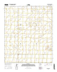 Milnesand New Mexico Current topographic map, 1:24000 scale, 7.5 X 7.5 Minute, Year 2017