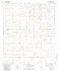 Milnesand SW New Mexico Historical topographic map, 1:24000 scale, 7.5 X 7.5 Minute, Year 1972