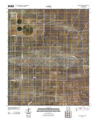 Milnesand NW New Mexico Historical topographic map, 1:24000 scale, 7.5 X 7.5 Minute, Year 2010