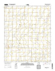 Milnesand NW New Mexico Historical topographic map, 1:24000 scale, 7.5 X 7.5 Minute, Year 2013