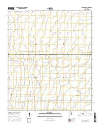 Milnesand SW New Mexico Current topographic map, 1:24000 scale, 7.5 X 7.5 Minute, Year 2017