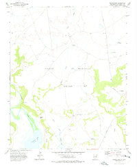 Minese Mesa New Mexico Historical topographic map, 1:24000 scale, 7.5 X 7.5 Minute, Year 1972