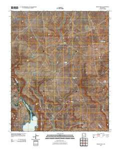 Minese Mesa New Mexico Historical topographic map, 1:24000 scale, 7.5 X 7.5 Minute, Year 2010