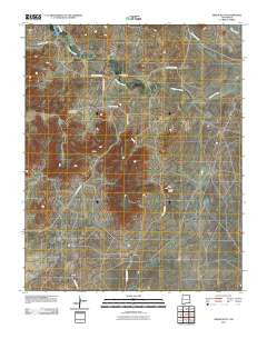 Minnie Butte New Mexico Historical topographic map, 1:24000 scale, 7.5 X 7.5 Minute, Year 2010